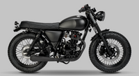 Fat Sabbath 125cc Matt Black