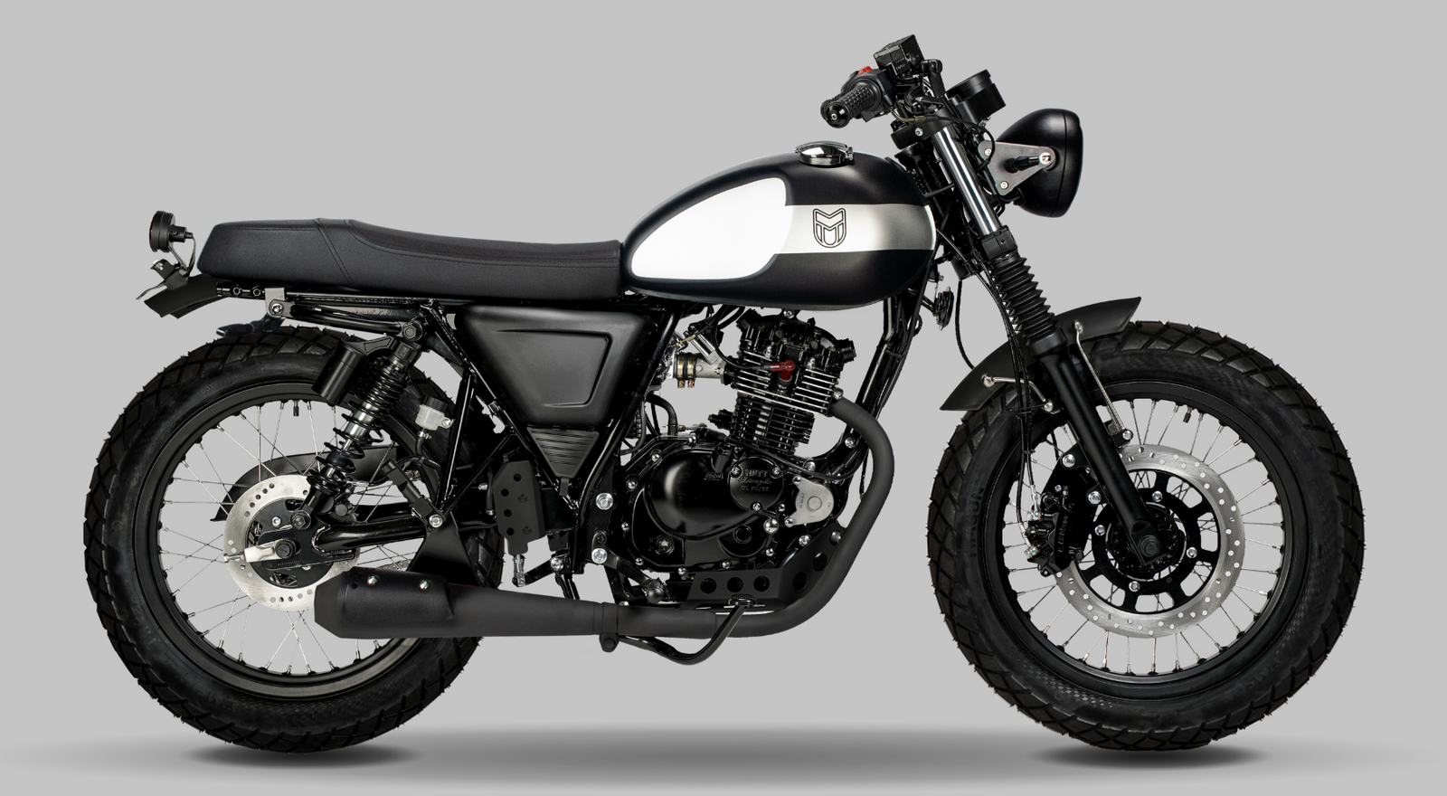 GT-SR 125cc Matt Black & Silver