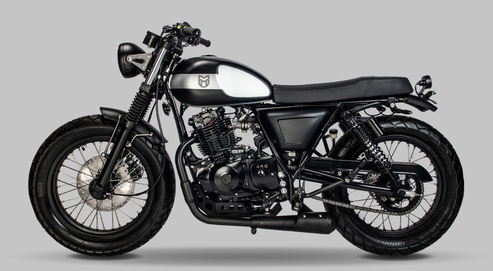 GT-SR 250cc Matt Black & Silver